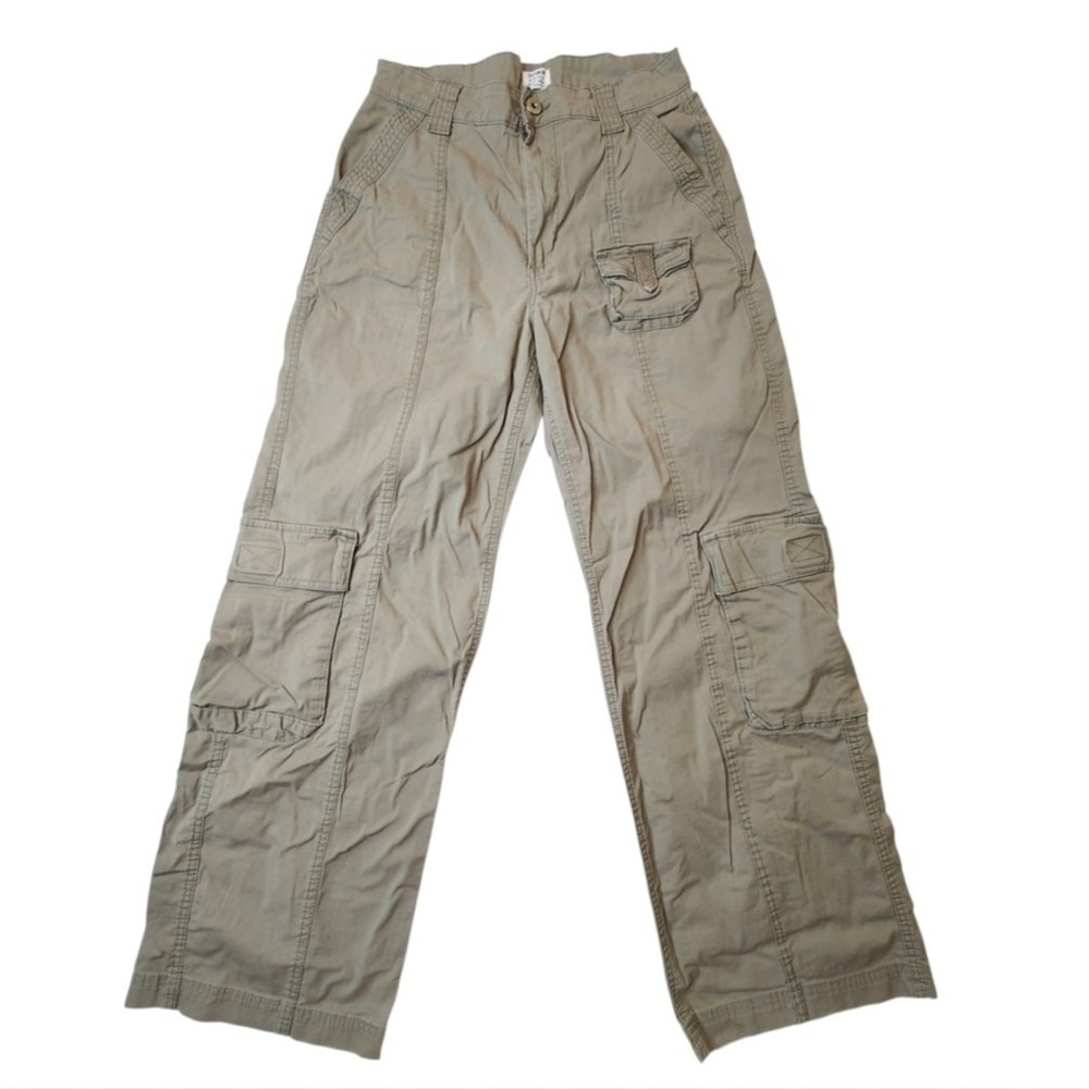 Cotton On Womens Cargo Pants Size US 6 Utility Wide Leg